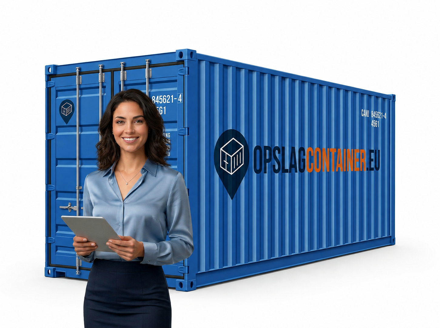 Container opslag terrein